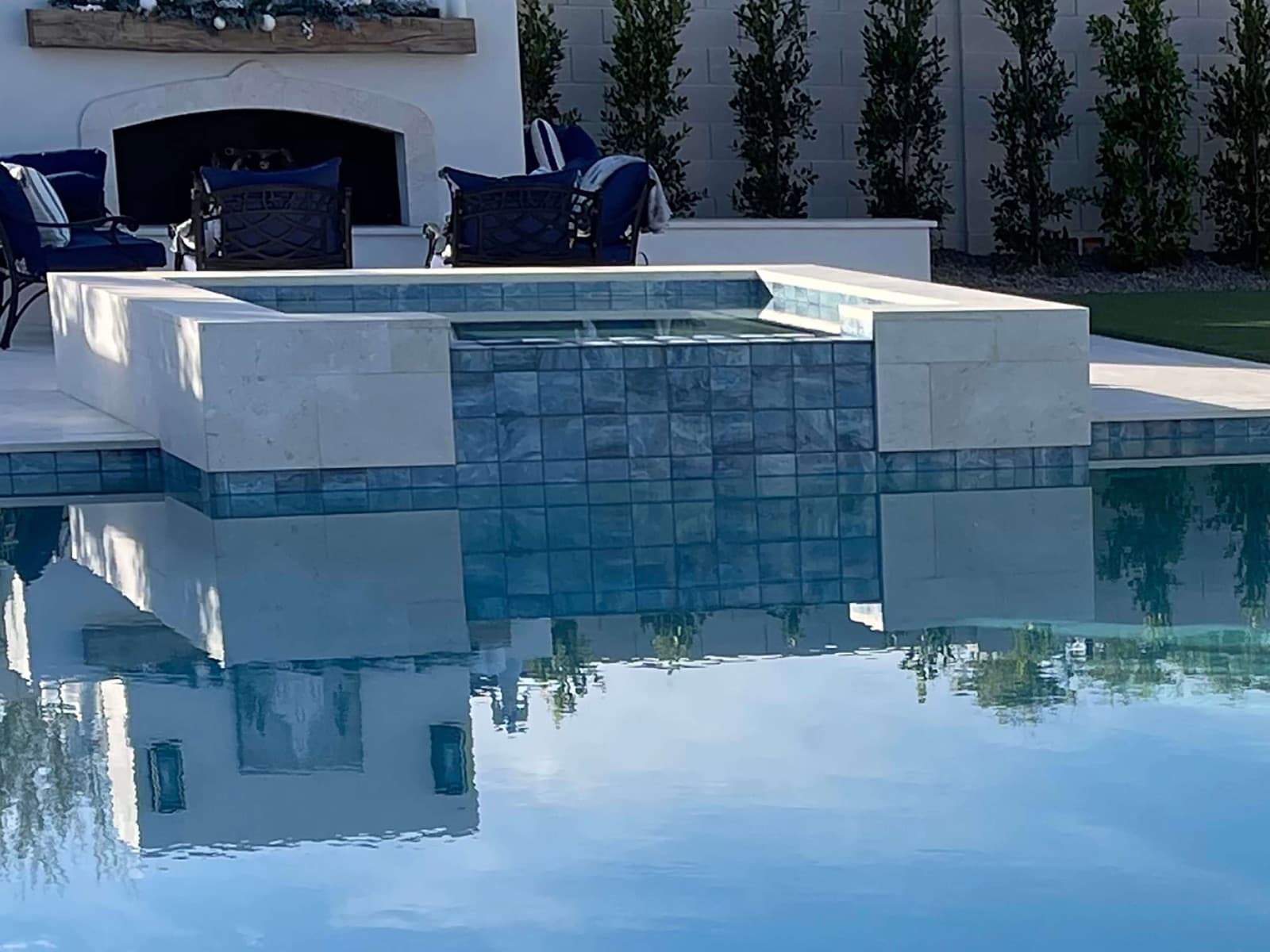 Completed custom pool build by CraftYourPool